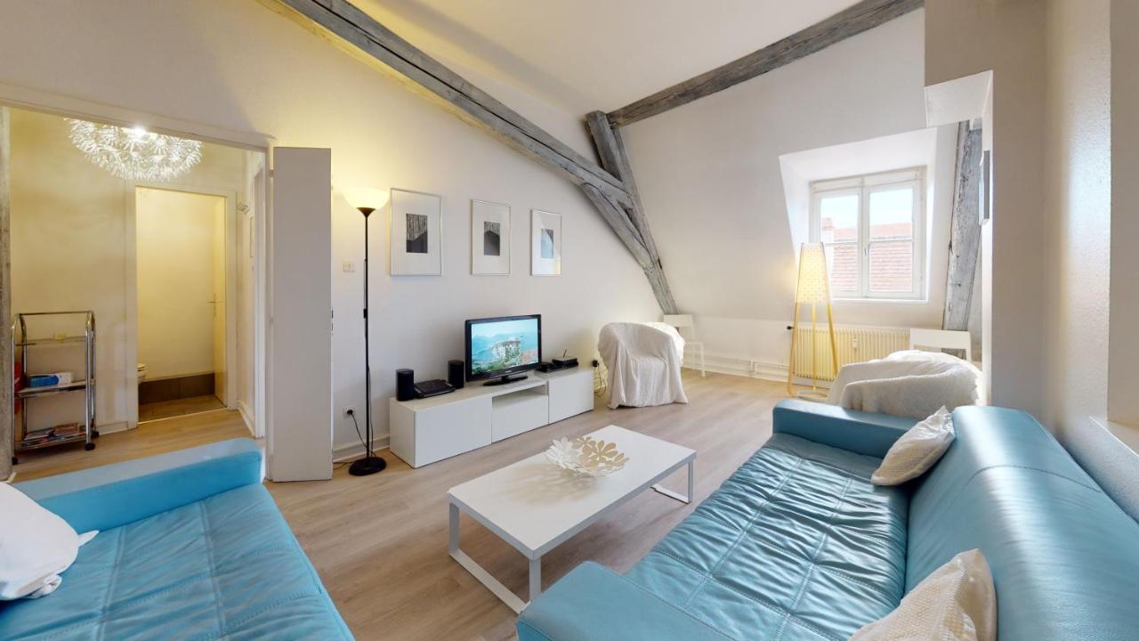 Ferienwohnung Tel Un Songe Blanc Colmar Exterior foto